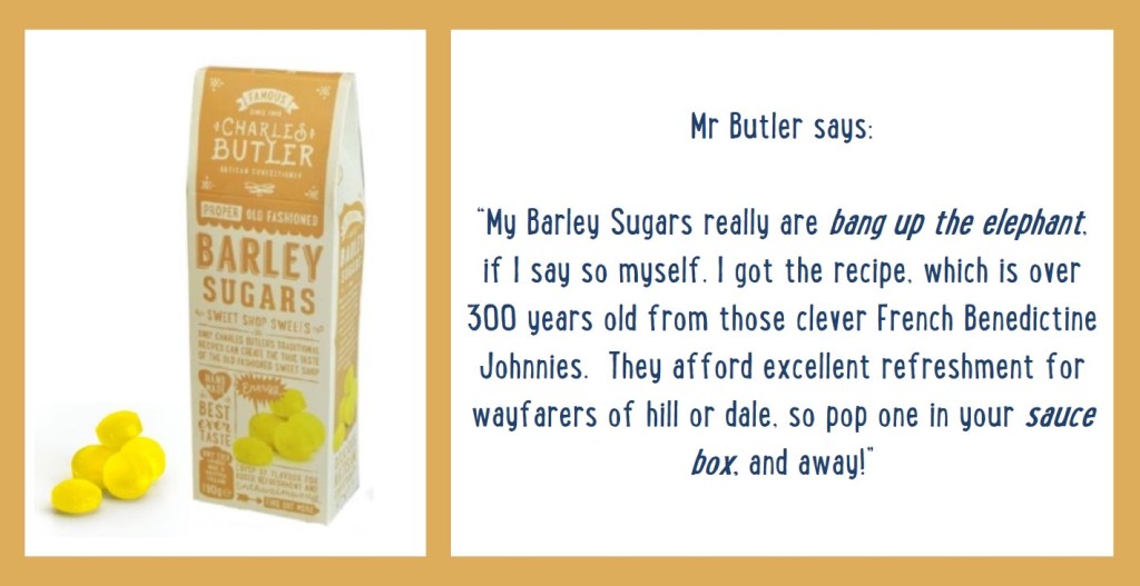 Charles Butler Barleys Sugar Information