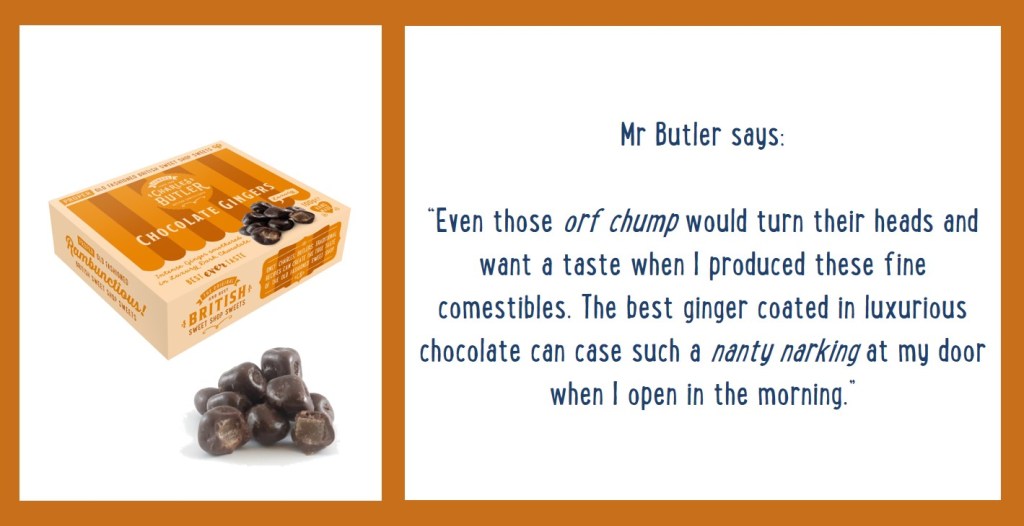 Charles Butler Chocolate Gingers Information