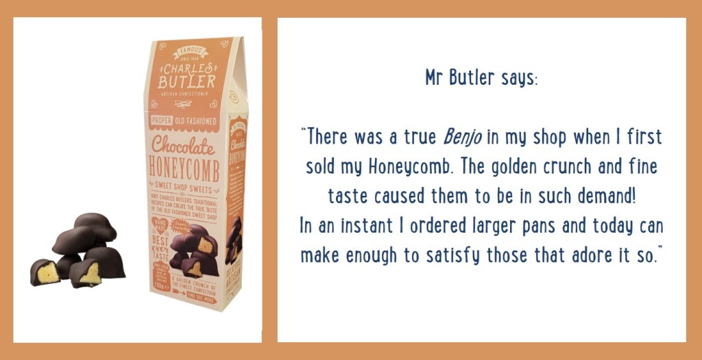 Charles Butler Chocolate Honeycomb Information