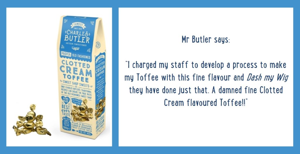 Charles Butler Clotted Cream Toffee Information