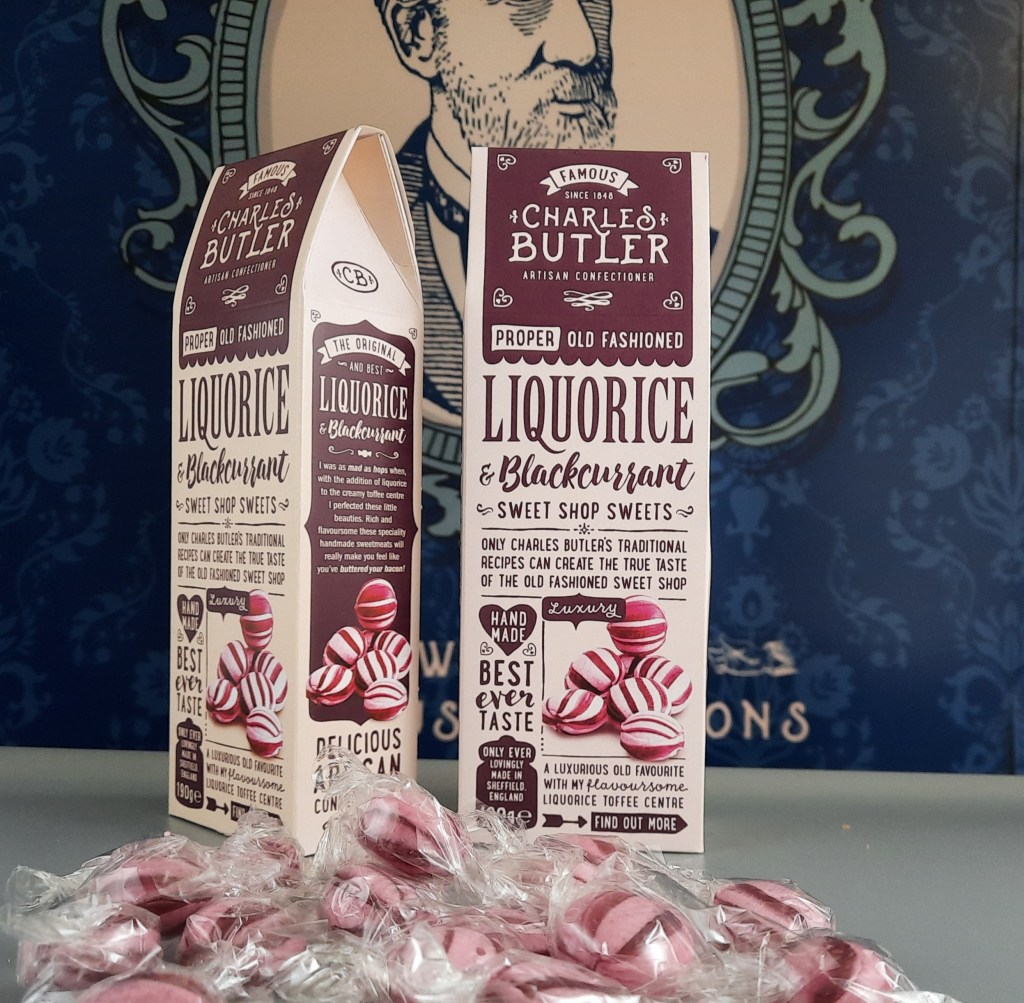 Charles Butler Liquorice & Blackcurrante 190g