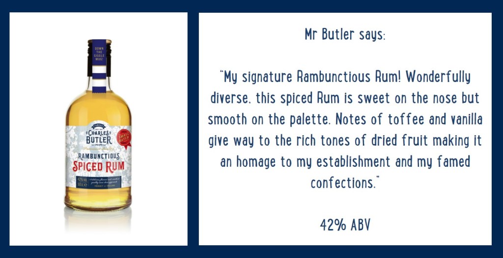 Charles Butler Rambunctious Spiced Rum Information
